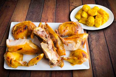 GALLINA A LA BRASA