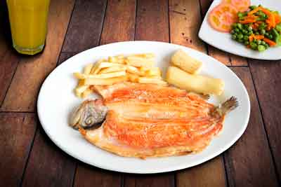 TRUCHA AL HORNO